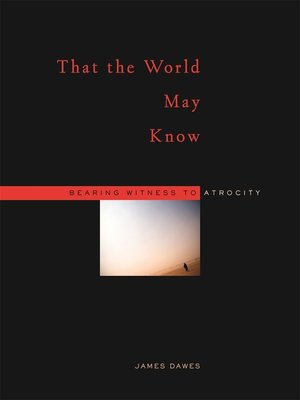 cover image of That the World May Know